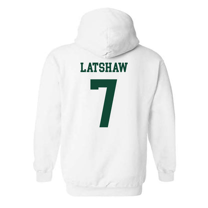 Hawaii - NCAA Baseball : James Latshaw - Classic Shersey Hooded Sweatshirt-1