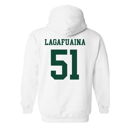 Hawaii - NCAA Football : LesterLaisene Lagafuaina - Classic Fashion Shersey Hooded Sweatshirt