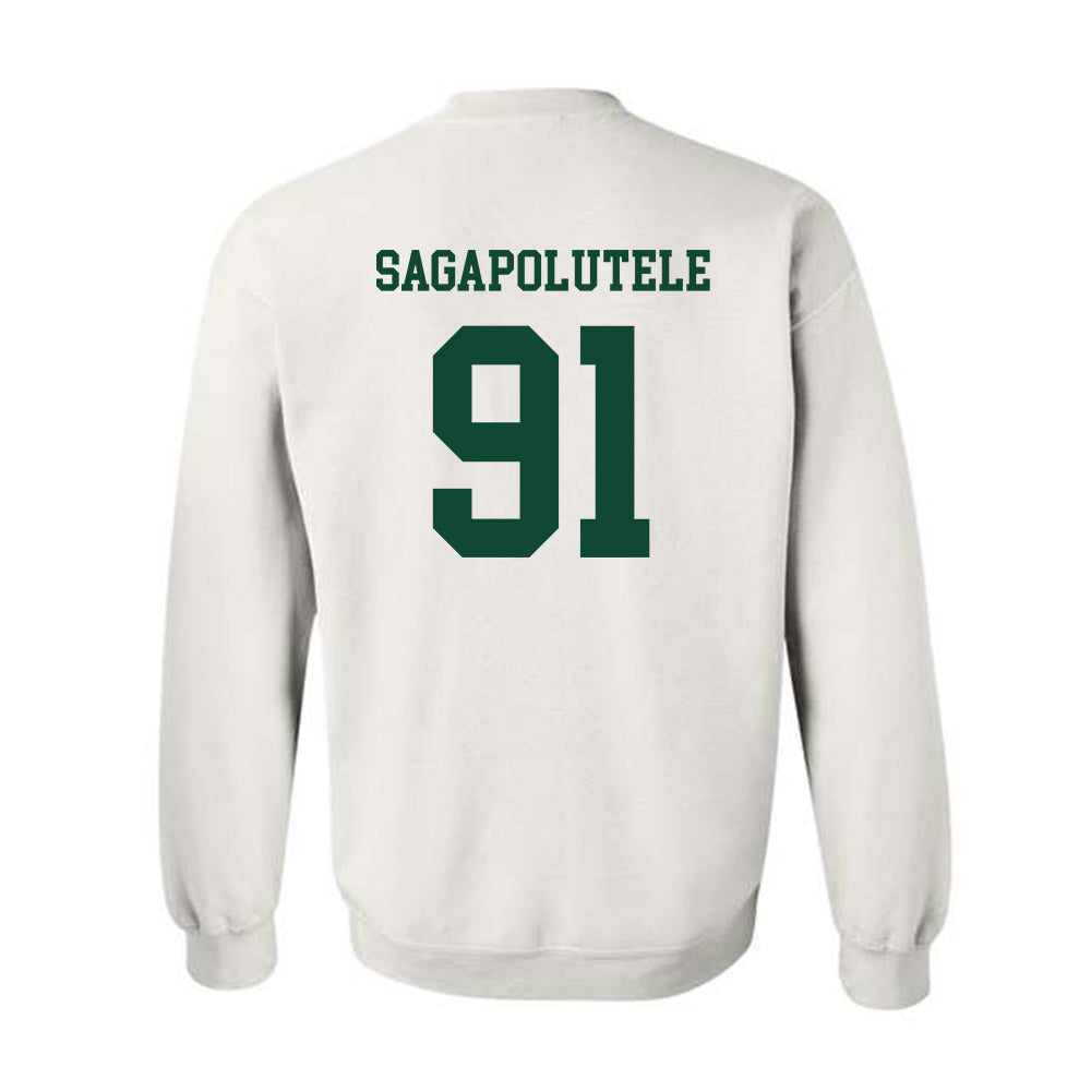 Hawaii - NCAA Football : Joshua Sagapolutele - Classic Fashion Shersey Crewneck Sweatshirt