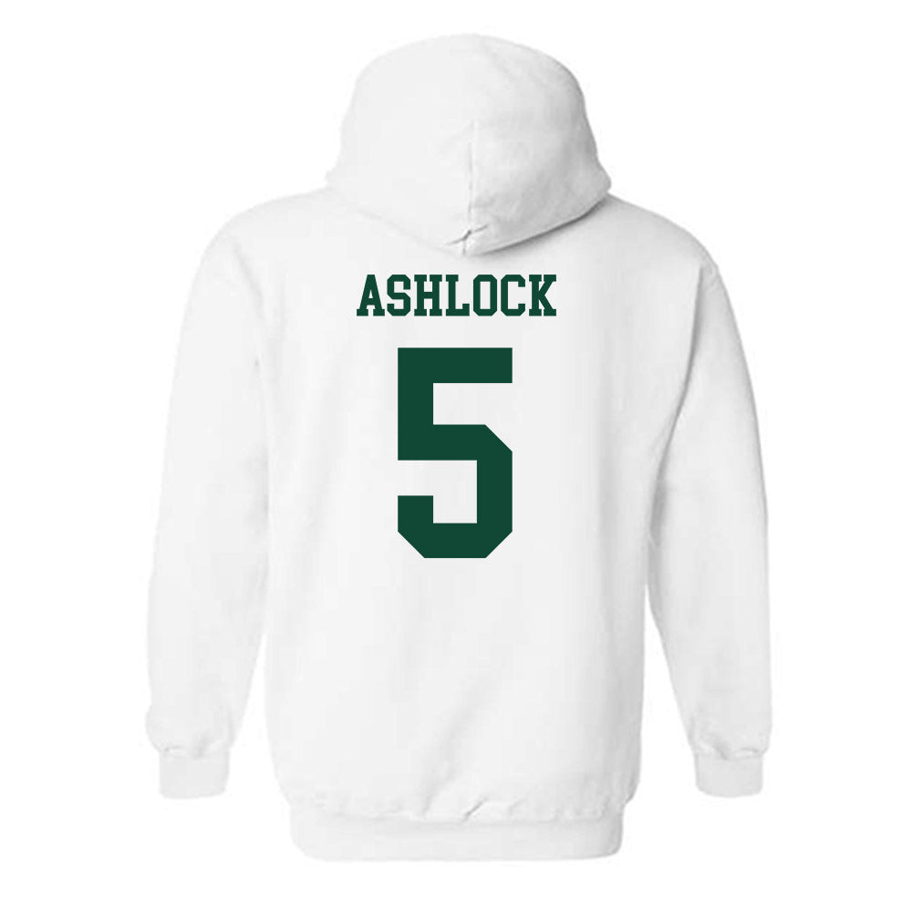 Hawaii - NCAA Football : Pofele Ashlock - Classic Shersey Hooded Sweatshirt-1