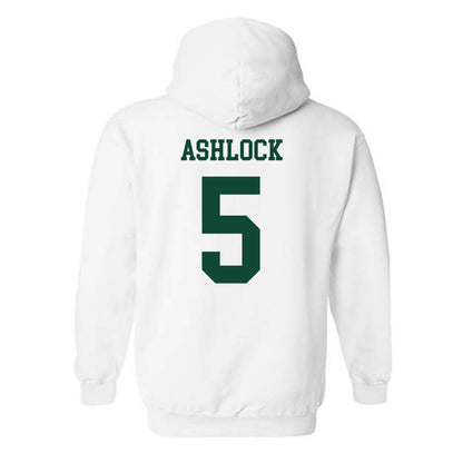 Hawaii - NCAA Football : Pofele Ashlock - Classic Shersey Hooded Sweatshirt-1