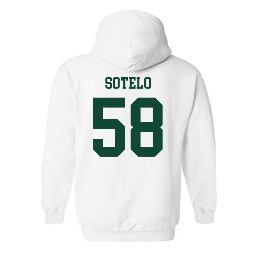 Hawaii - NCAA Football : Zhen-keith Sotelo - Classic Shersey Hooded Sweatshirt-1
