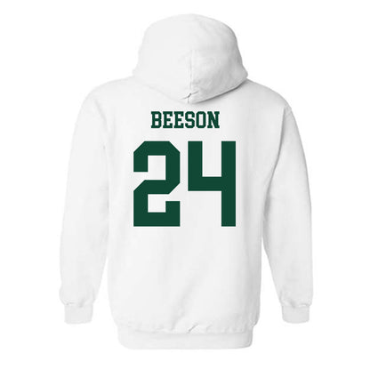 Hawaii - NCAA Baseball : Britton Beeson - Classic Shersey Hooded Sweatshirt-1