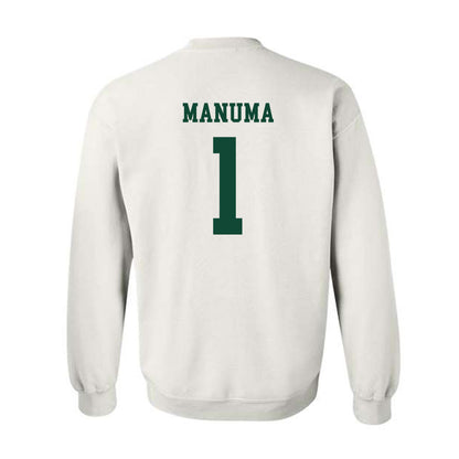 Hawaii - NCAA Football : Peter Manuma - Classic Shersey Crewneck Sweatshirt-1
