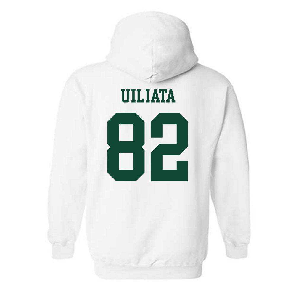 Hawaii - NCAA Football : Liatama Uiliata - Classic Fashion Shersey Hooded Sweatshirt