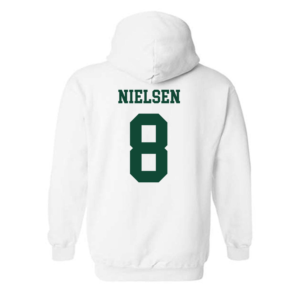 Hawaii - NCAA Baseball : Jarret Nielsen - Classic Shersey Hooded Sweatshirt-1