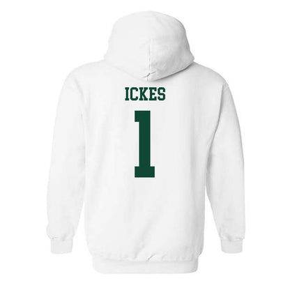 Hawaii - NCAA Baseball : Elijah Ickes - Classic Shersey Hooded Sweatshirt-1