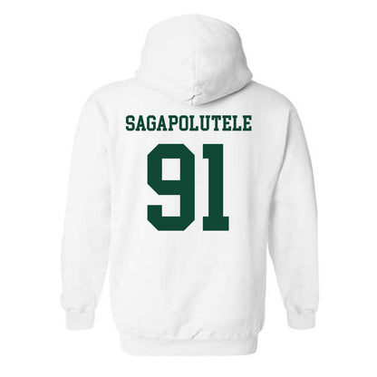 Hawaii - NCAA Football : Joshua Sagapolutele - Classic Fashion Shersey Hooded Sweatshirt