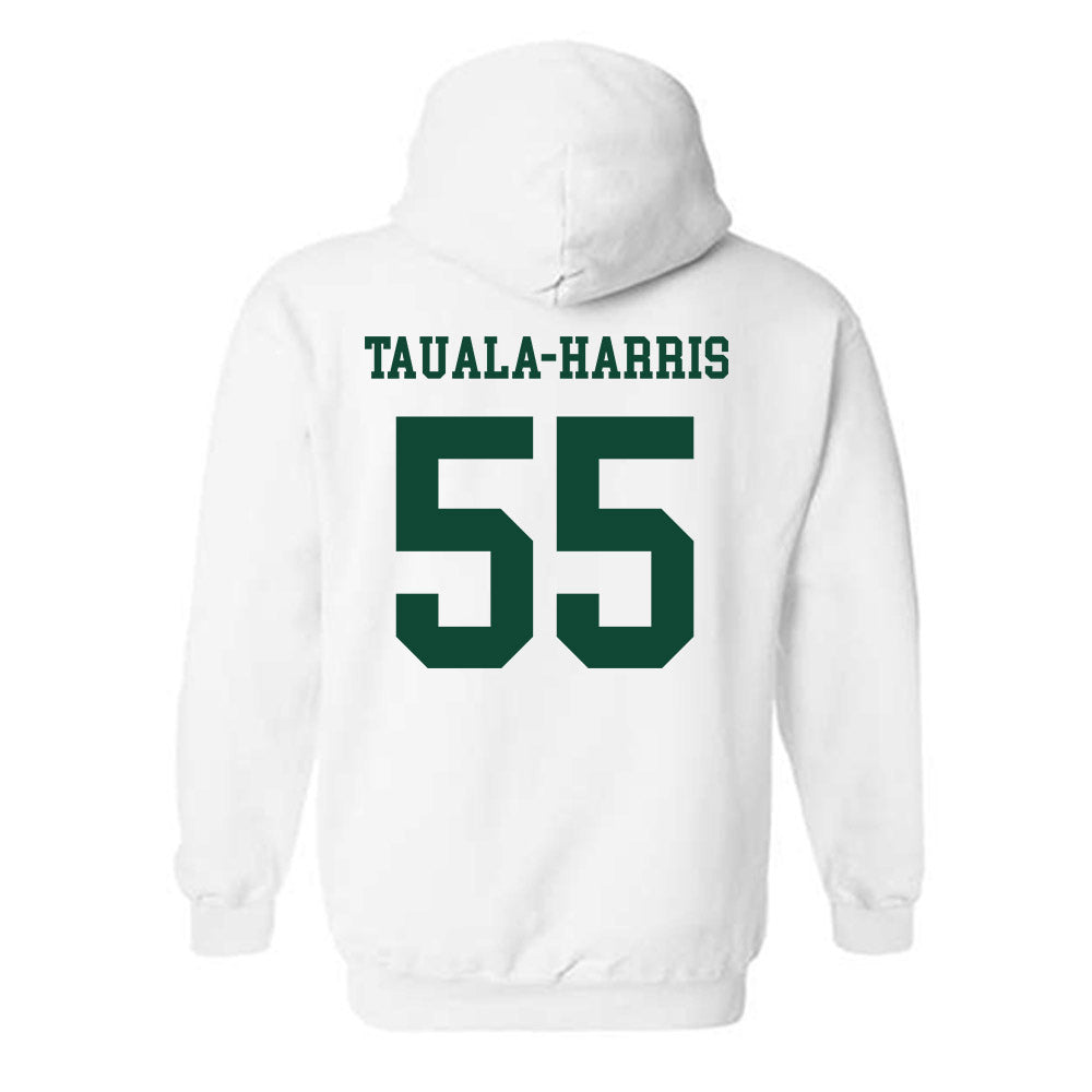 Hawaii - NCAA Football : Jay Tauala-Harris - Classic Shersey Hooded Sweatshirt-1