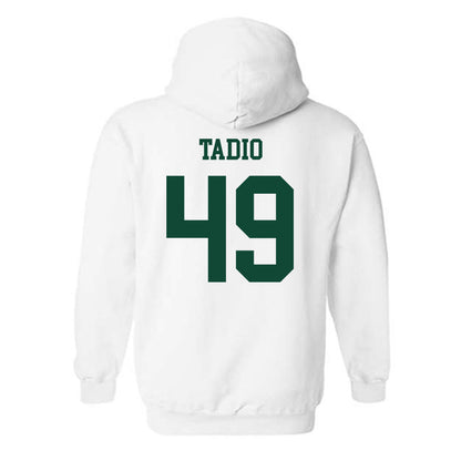 Hawaii - NCAA Football : Dennis Tadio - Classic Shersey Hooded Sweatshirt-1