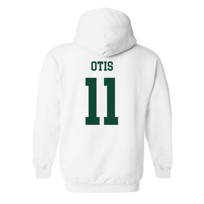 Hawaii - NCAA Football : Jamih Otis - Classic Shersey Hooded Sweatshirt-1