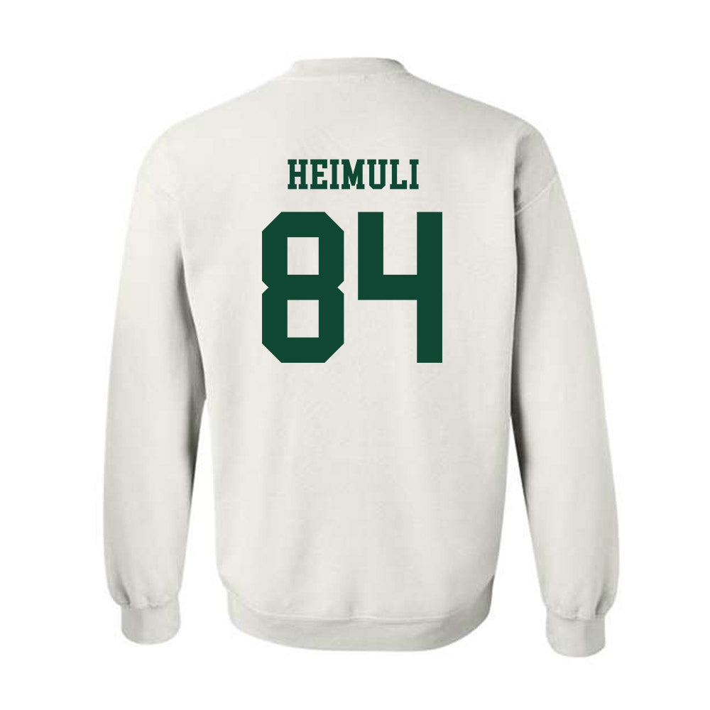 Hawaii - NCAA Football : Jarvis Heimuli - Classic Fashion Shersey Crewneck Sweatshirt-1