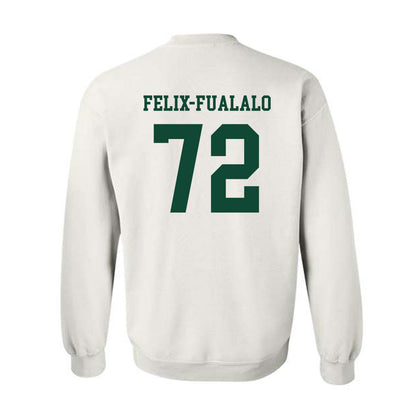 Hawaii - NCAA Football : Luke Felix-Fualalo - Classic Fashion Shersey Crewneck Sweatshirt