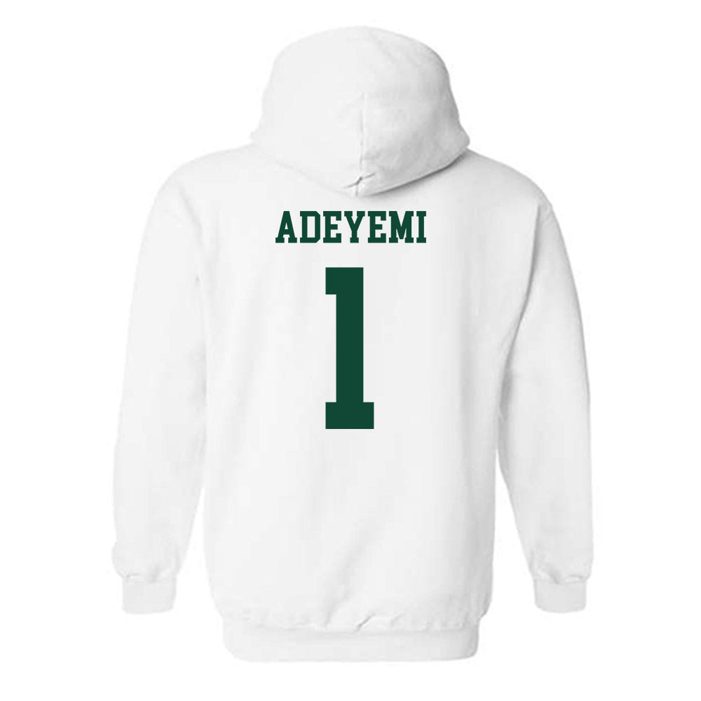Hawaii - NCAA Women's Volleyball : Stella Adeyemi - Classic Shersey Hooded Sweatshirt-1