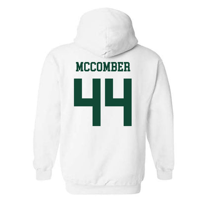 Hawaii - NCAA Football : aiden mccomber - Classic Shersey Hooded Sweatshirt-1