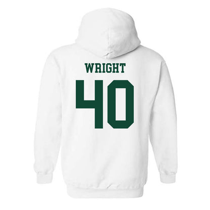 Hawaii - NCAA Football : Jeremiah Wright - Classic Shersey Hooded Sweatshirt-1