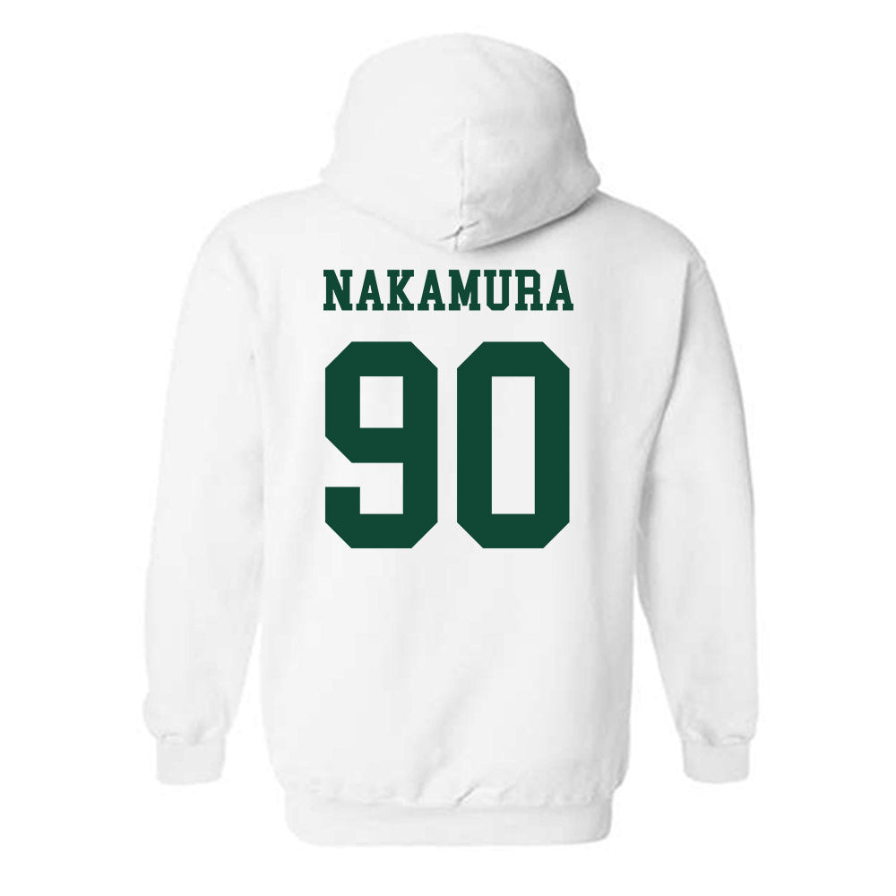Hawaii - NCAA Baseball : Edgar Nakamura - Classic Shersey Hooded Sweatshirt-1