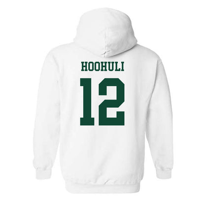 Hawaii - NCAA Football : Wynden Hoohuli - Classic Shersey Hooded Sweatshirt-1