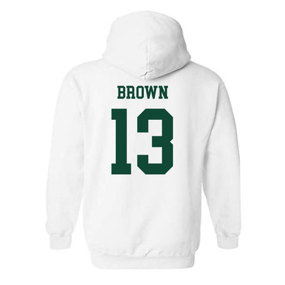 Hawaii - NCAA Football : Caleb Brown - Classic Fashion Shersey Hooded Sweatshirt