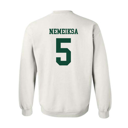 Hawaii - NCAA Men's Basketball : Gytis Nemeiksa - Classic Shersey Crewneck Sweatshirt-1