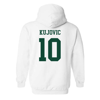 Hawaii - NCAA Women's Basketball : Danijela Kujovic - Classic Shersey Hooded Sweatshirt-1