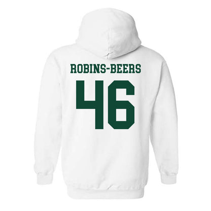 Hawaii - NCAA Football : Kellen Robins-Beers - Classic Shersey Hooded Sweatshirt-1