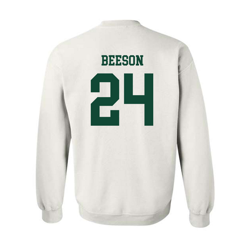 Hawaii - NCAA Baseball : Britton Beeson - Classic Shersey Crewneck Sweatshirt-1