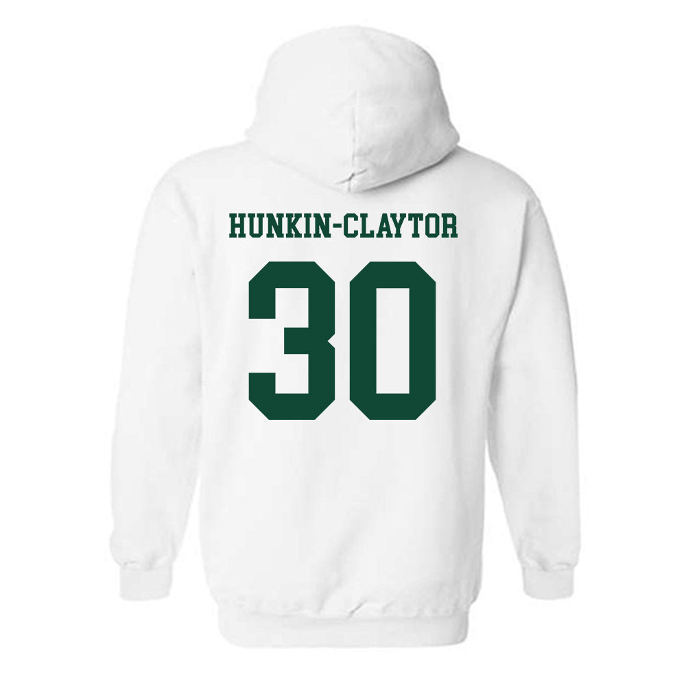 Hawaii - NCAA Men's Basketball : Aaron Hunkin-Claytor - Classic Fashion Shersey Hooded Sweatshirt