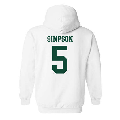 Hawaii - NCAA Women's Soccer : Riley Simpson - Classic Shersey Hooded Sweatshirt-1