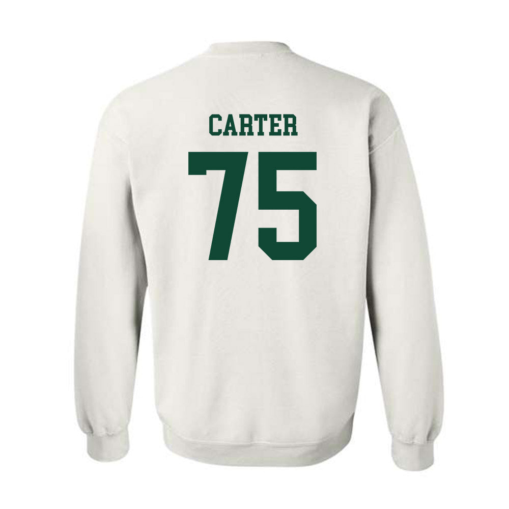 Hawaii - NCAA Football : Kaleb Carter - Classic Shersey Crewneck Sweatshirt-1