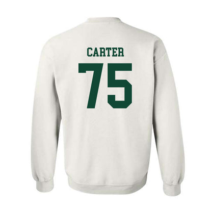 Hawaii - NCAA Football : Kaleb Carter - Classic Shersey Crewneck Sweatshirt-1