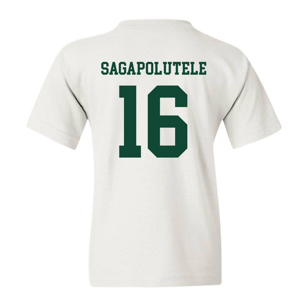 Hawaii - NCAA Football : John-Keawe Sagapolutele - Classic Fashion Shersey Youth T-Shirt