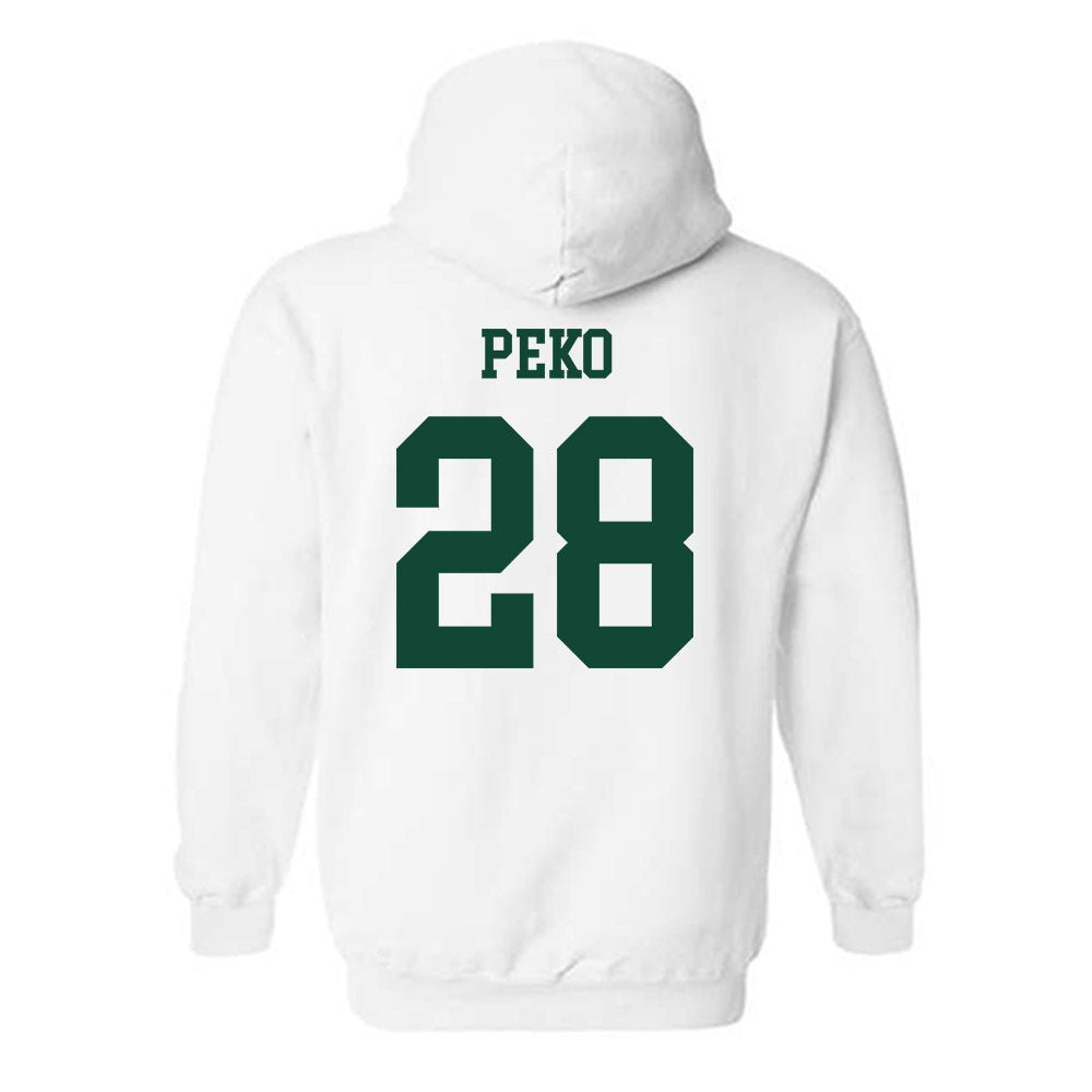 Hawaii - NCAA Football : Vaifanua Peko - Classic Shersey Hooded Sweatshirt-1