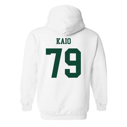 Hawaii - NCAA Football : Judah Kaio - Classic Shersey Hooded Sweatshirt-1