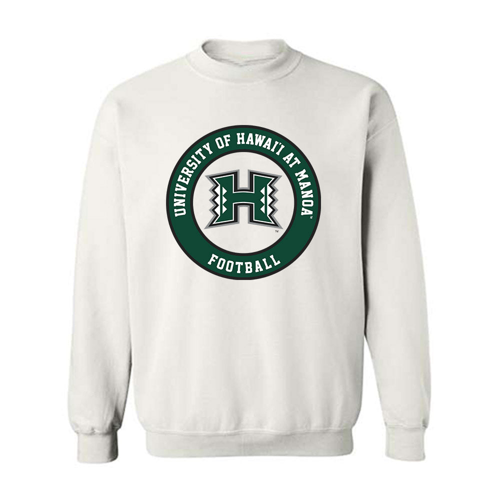 Hawaii - NCAA Football : Justin Sinclair - Classic Fashion Shersey Crewneck Sweatshirt