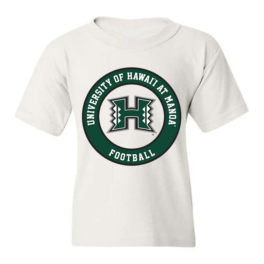 Hawaii - NCAA Football : Christian Vaughn - Youth T-Shirt