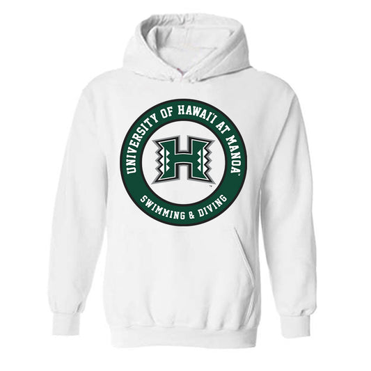 Hawaii - NCAA Men's Swimming & Diving : Juan Ramirez - Classic Fashion Shersey Hooded Sweatshirt