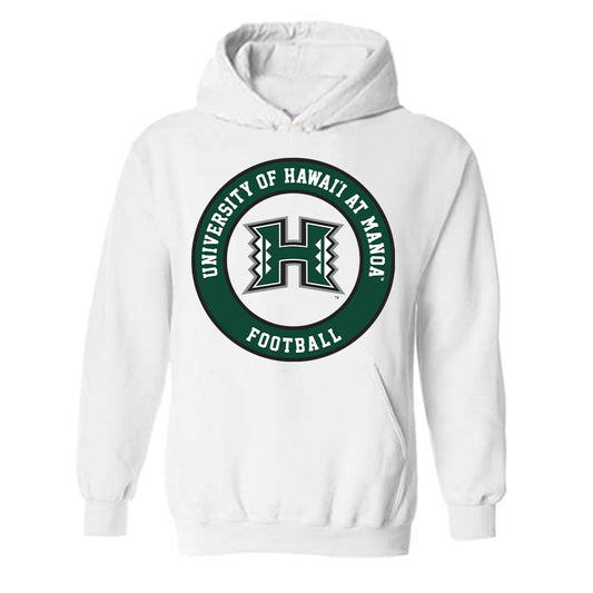 Hawaii - NCAA Football : Justin Sinclair - Hooded Sweatshirt