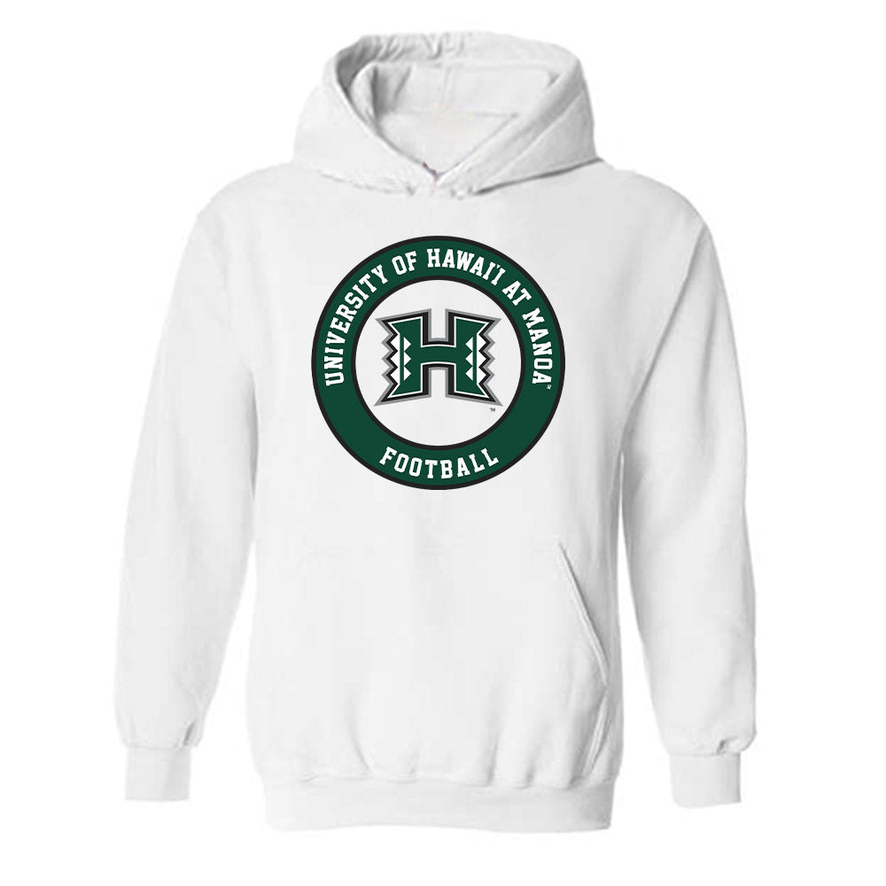 Hawaii - NCAA Football : Devon Tauaefa - Classic Shersey Hooded Sweatshirt-0
