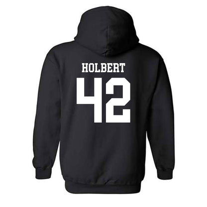 VCU - NCAA Baseball : Elias Holbert - Classic Shersey Hooded Sweatshirt-1