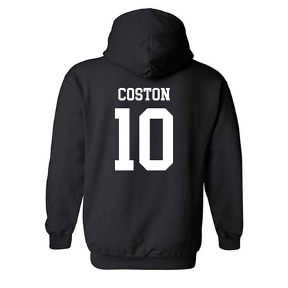 VCU - NCAA Baseball : Elijah Coston - Classic Shersey Hooded Sweatshirt-1