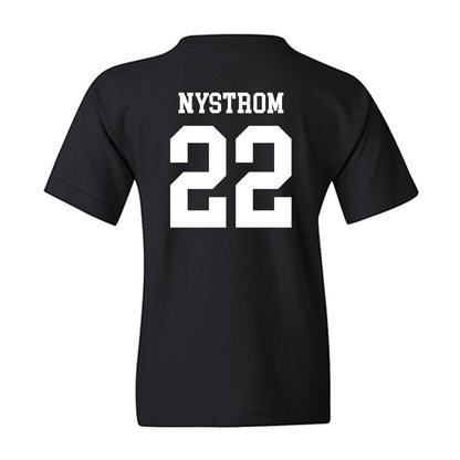 VCU - NCAA Baseball : Chase Nystrom - Classic Shersey Youth T-Shirt-1