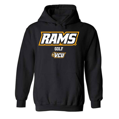 VCU - NCAA Men's Golf : Mason Minkel - Classic Shersey Hooded Sweatshirt-0