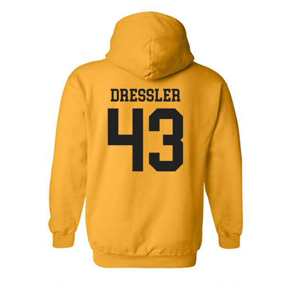 VCU - NCAA Baseball : Cade Dressler - Generic Shersey Hooded Sweatshirt