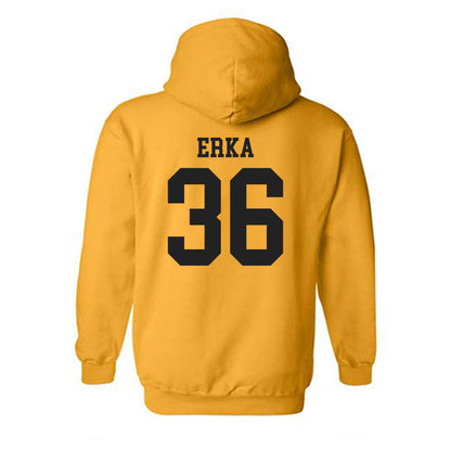 VCU - NCAA Baseball : Brendan Erka - Generic Shersey Hooded Sweatshirt