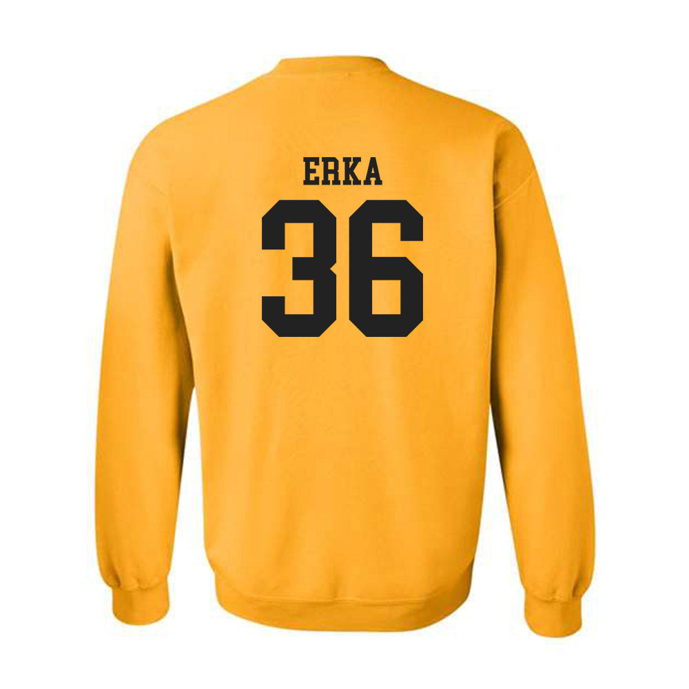 VCU - NCAA Baseball : Brendan Erka - Generic Shersey Crewneck Sweatshirt