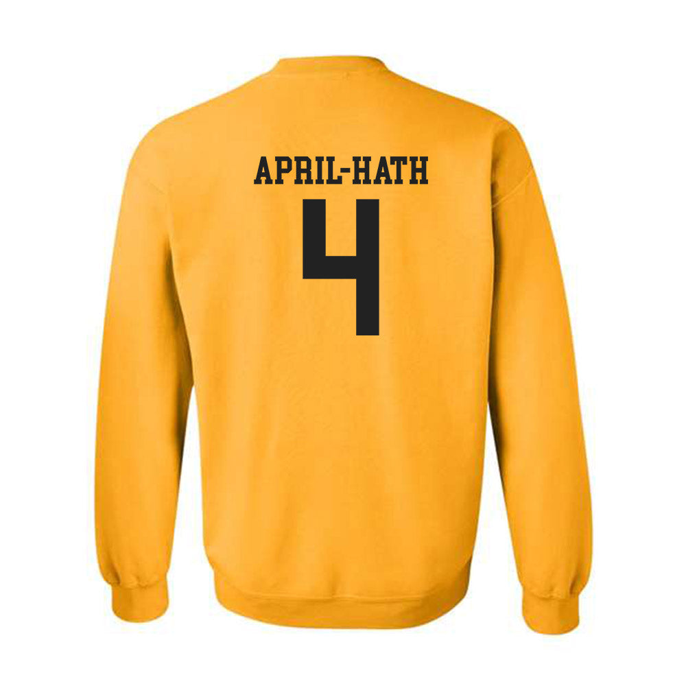 VCU - NCAA Baseball : Nicholas April-Hath - Generic Shersey Crewneck Sweatshirt