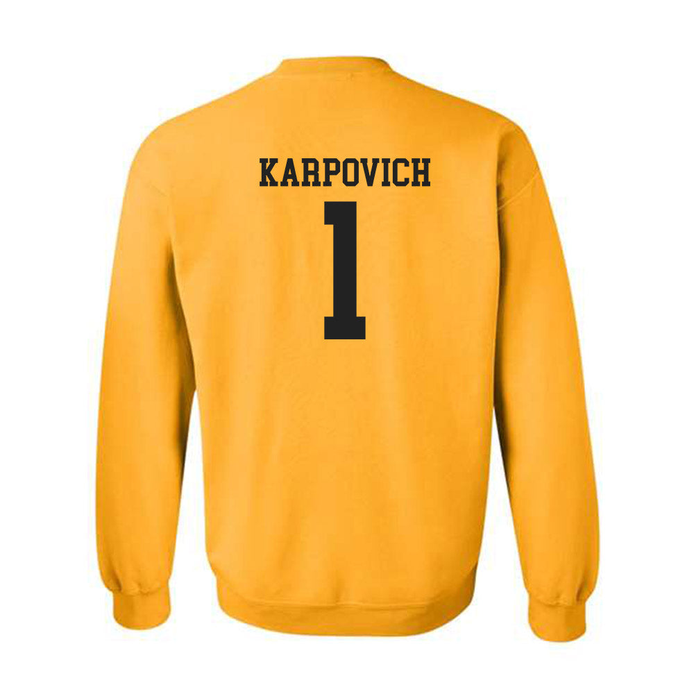 VCU - NCAA Women's Soccer : Allison Karpovich - Generic Shersey Crewneck Sweatshirt