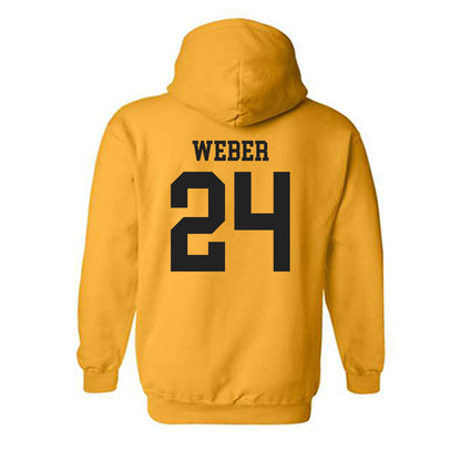 VCU - NCAA Women's Lacrosse : Chloe Weber - Generic Shersey Hooded Sweatshirt-1