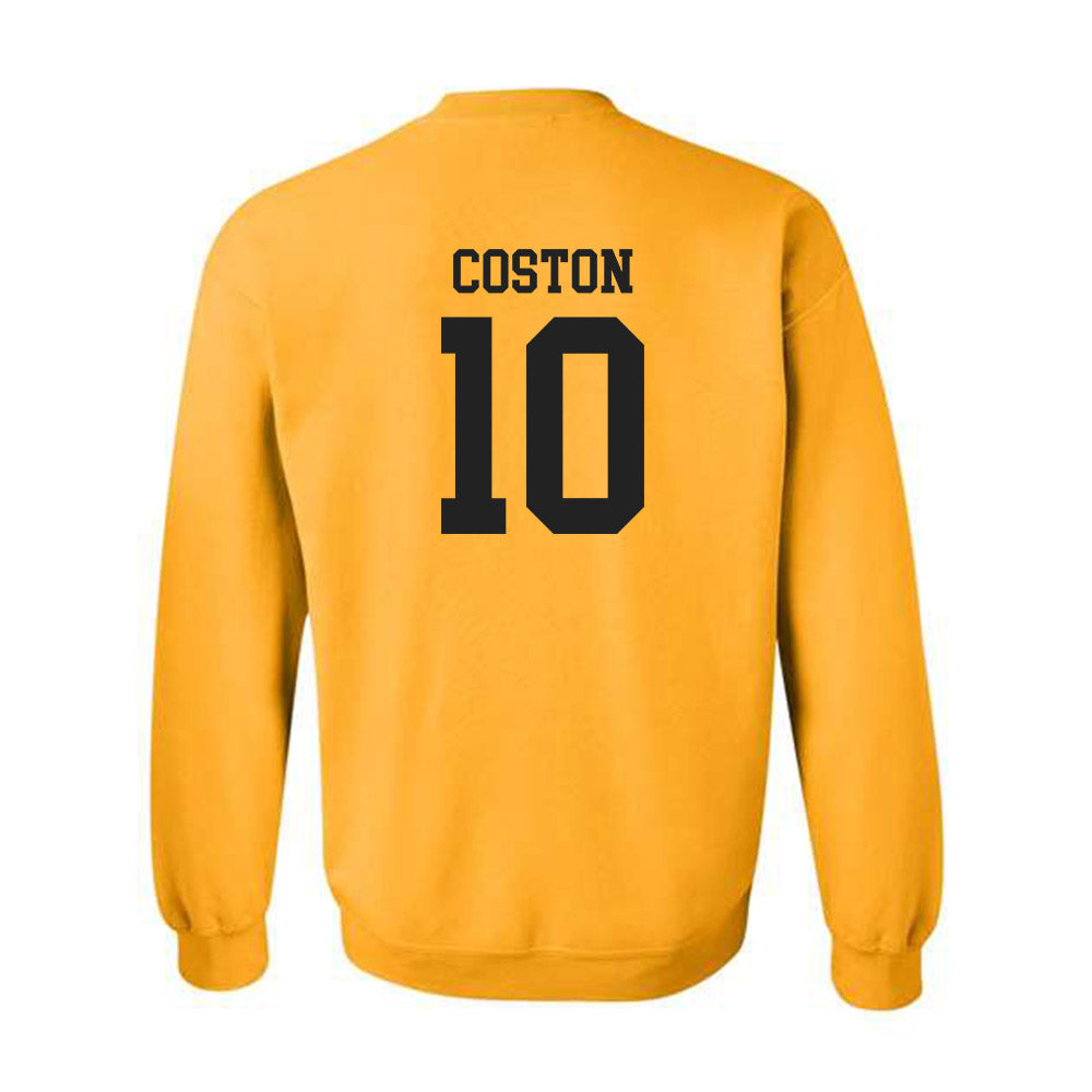 VCU - NCAA Baseball : Elijah Coston - Generic Shersey Crewneck Sweatshirt-1
